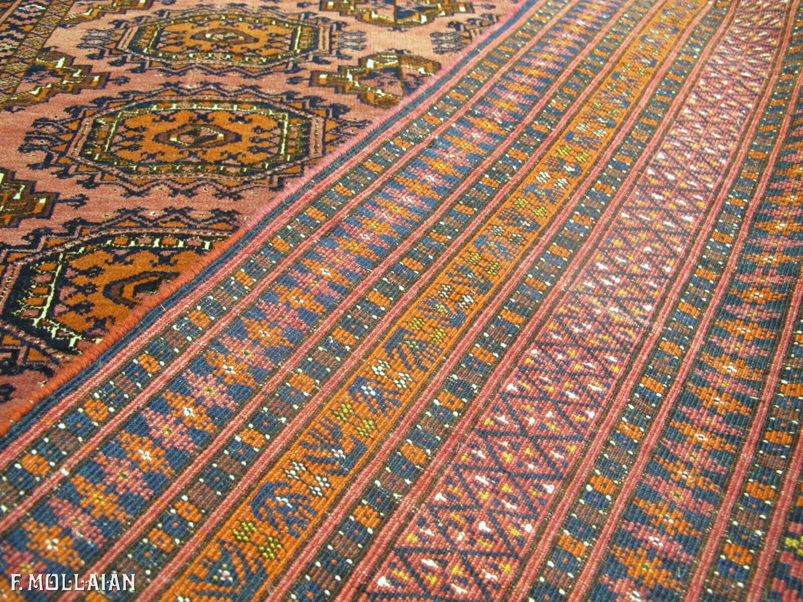 Tapis Turkmène Antique Boukhara Antique n°:51450493